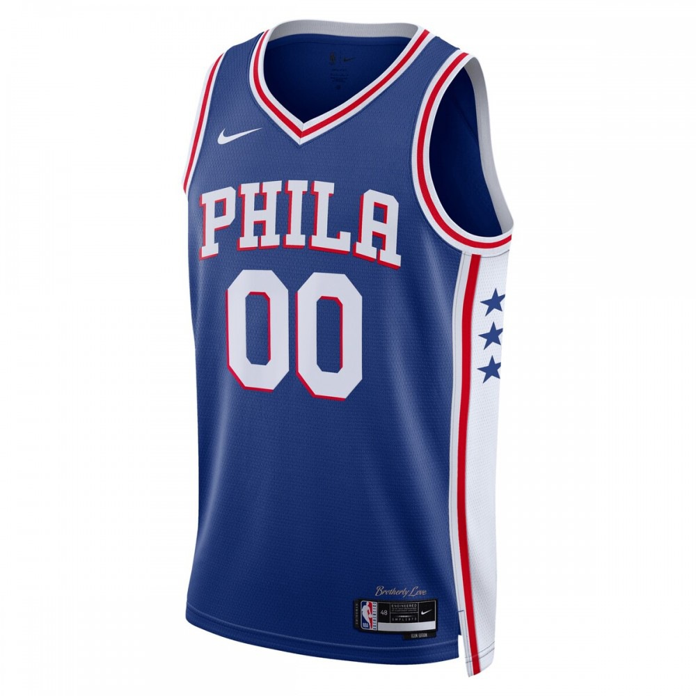 Philadelphia 76ers Unisex 2022/23 Swingman Custom Jersey Royal - Icon Edition-Pro Kit Vault | Brand New 26/27 Sports Jerseys